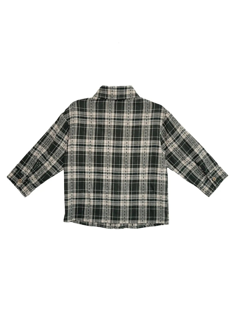 Oliver Plaid & Pine Shirt