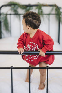Vintage Santa Sweatshirt Bubble