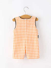 Halloween Dog Pumpkin Romper