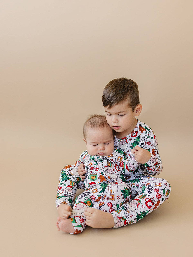 Christmas Vibes Bamboo Two Piece Set