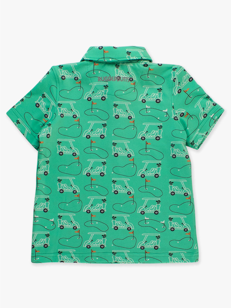 Golf Cart Cruisers Knit Short Sleeve Performance Polo