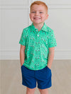 Golf Cart Cruisers Knit Short Sleeve Performance Polo