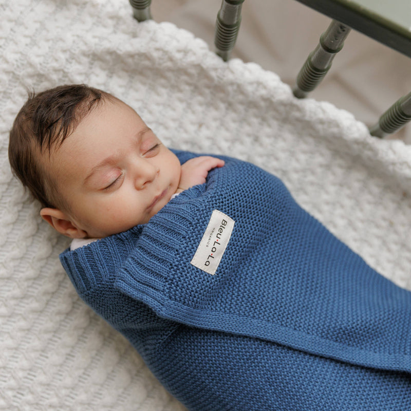 Cotton Swaddle Receiving Baby Blanket (Mult. Colors)