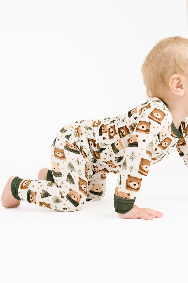 Winter Bears Bamboo Set