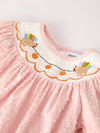 Thanksgiving Embroidery Smock Bubble