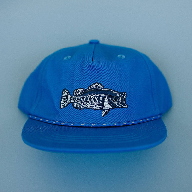 Blue Bass Hat