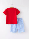 Patriotic Embroidered Smocking Boys Set