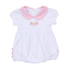 Precious Pumpkins Collared Ruffle Bubble - Pink