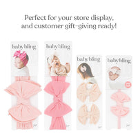 Baby Bling® Tulle Baby FAB® Skinny Tulle Bow Headband