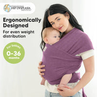 KeaBabies Original Baby Wrap Carrier
