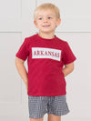 Arkansas Smocked Gingham Outfit