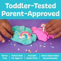 Sensory Mini Play Kit Jar with Cloud Clay: Unicorn Theme