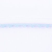 Baby Joy Converter with Light Blue Crochet Trim