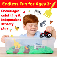 Sensory Bin Farm Activity Kit for Kids