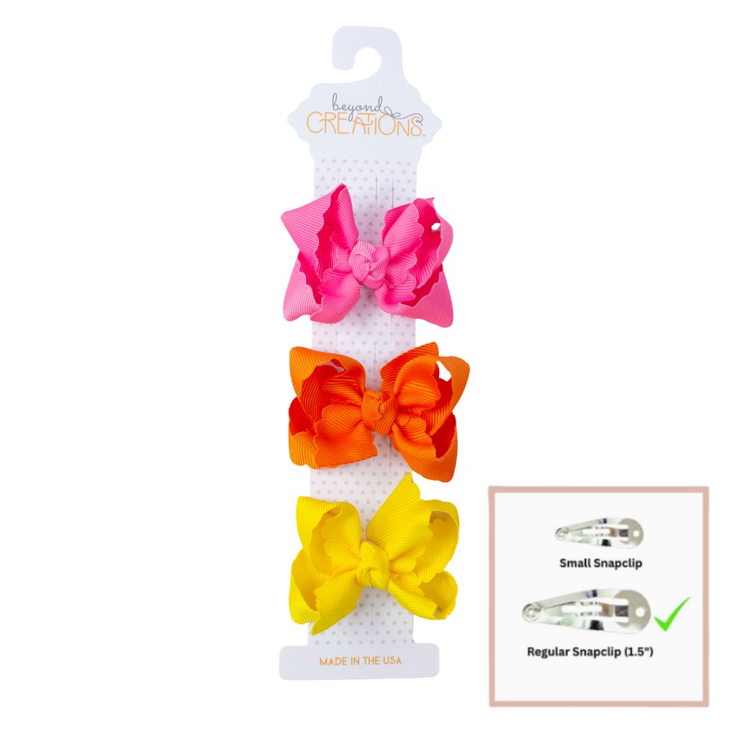 Variety - 3 Pack Gift Set - 3" Bows