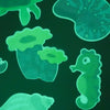 Glo Pals Guppy Grips - Glow In The Dark! 