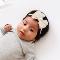 Baby Bling® Tulle Baby FAB® Skinny Tulle Bow Headband