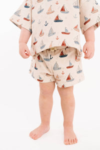 Nautical Sail Slouchy Set