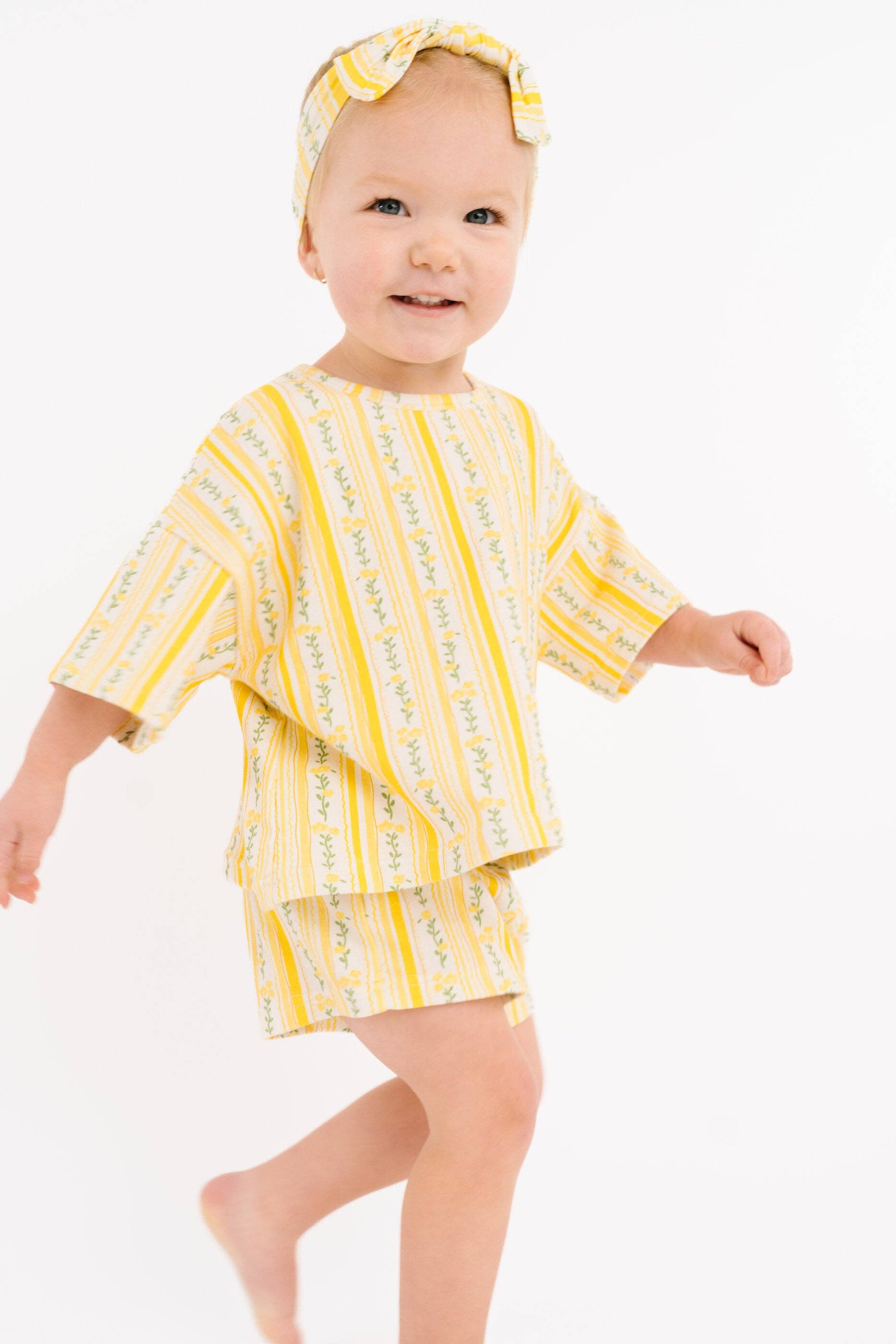 Sunny Meadow Stripe Slouchy Set