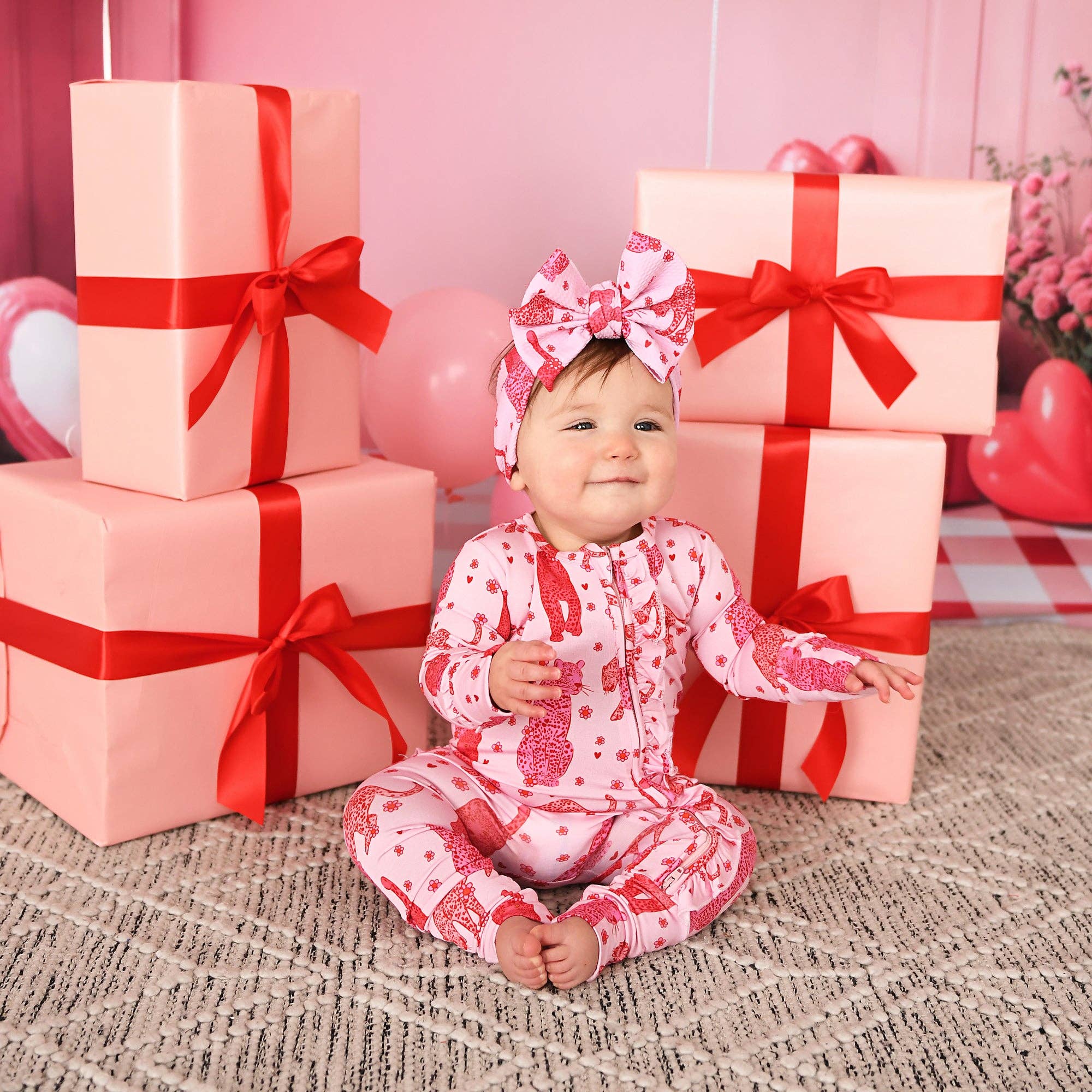 Cambrie Ruffle Zipper Sleeper