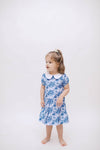Bailey Blue Toile Dress
