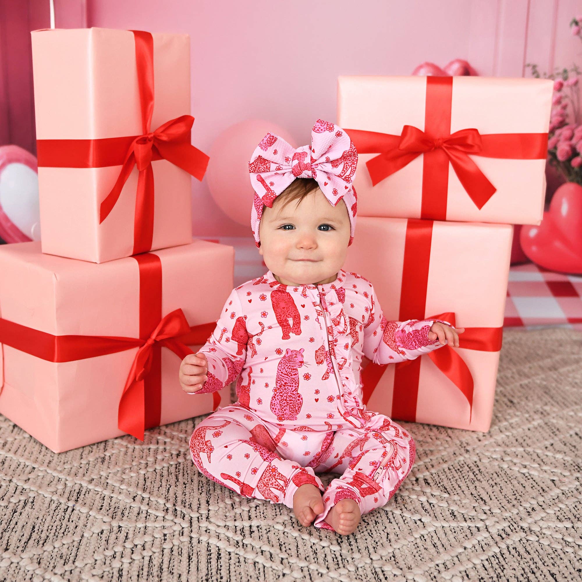 Cambrie Ruffle Zipper Sleeper