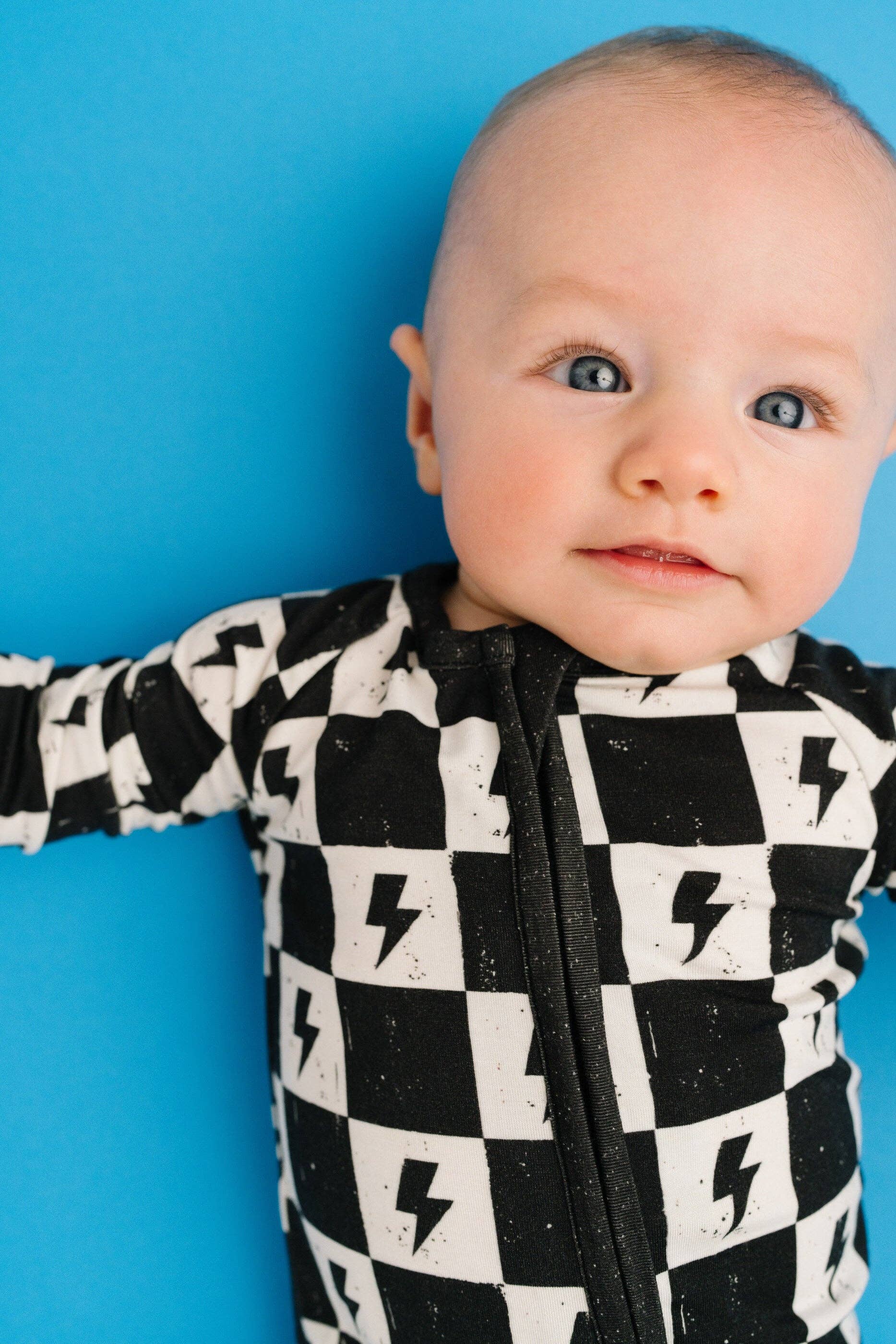 Electric Checkered Bamboo Sleeper