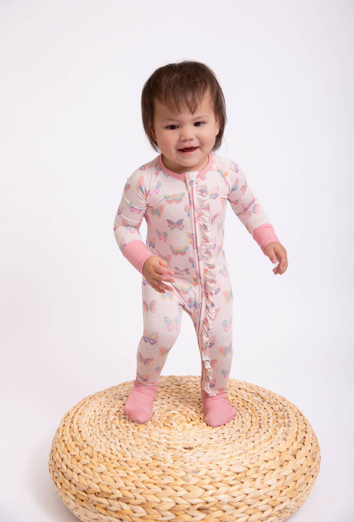 Butterfly Bliss - Convertible Zip PJs