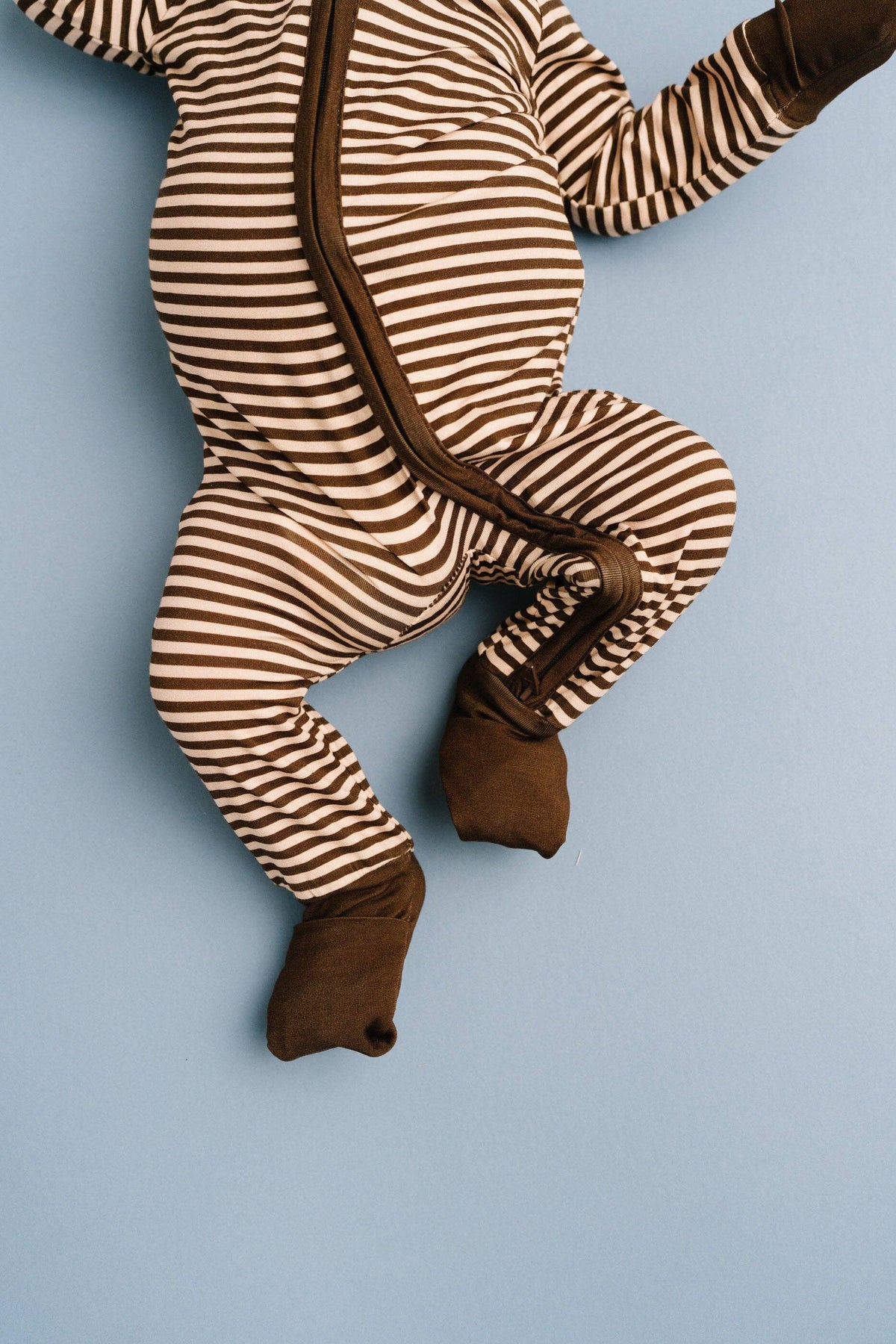 Espresso Stripe Bamboo Sleeper