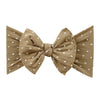 Baby Bling® Shabby Dot Knot soft nylon headband