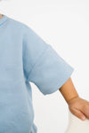 Morning Sky Waffle Slouchy Set