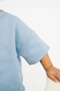 Morning Sky Waffle Slouchy Set