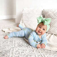 Sage Bunny ZIP Easter Bamboo Sleeper