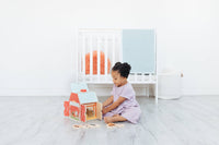Wooden Barn Shape Sorter Toy