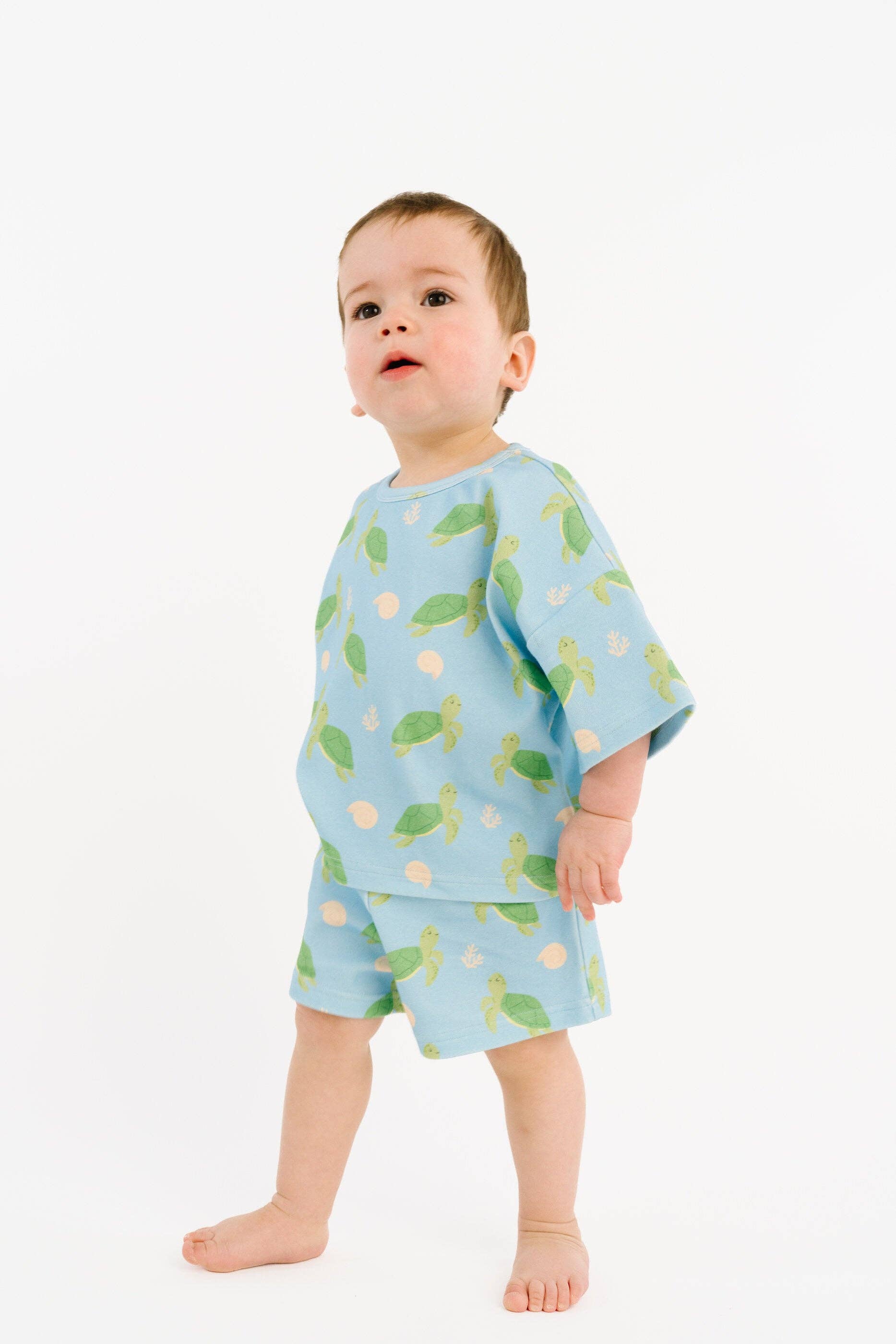 Turtle Friends Slouchy Set