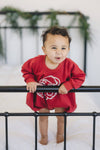 Vintage Santa Sweatshirt Bubble