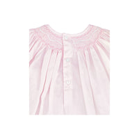 Smocked Daygown with Voile Insert