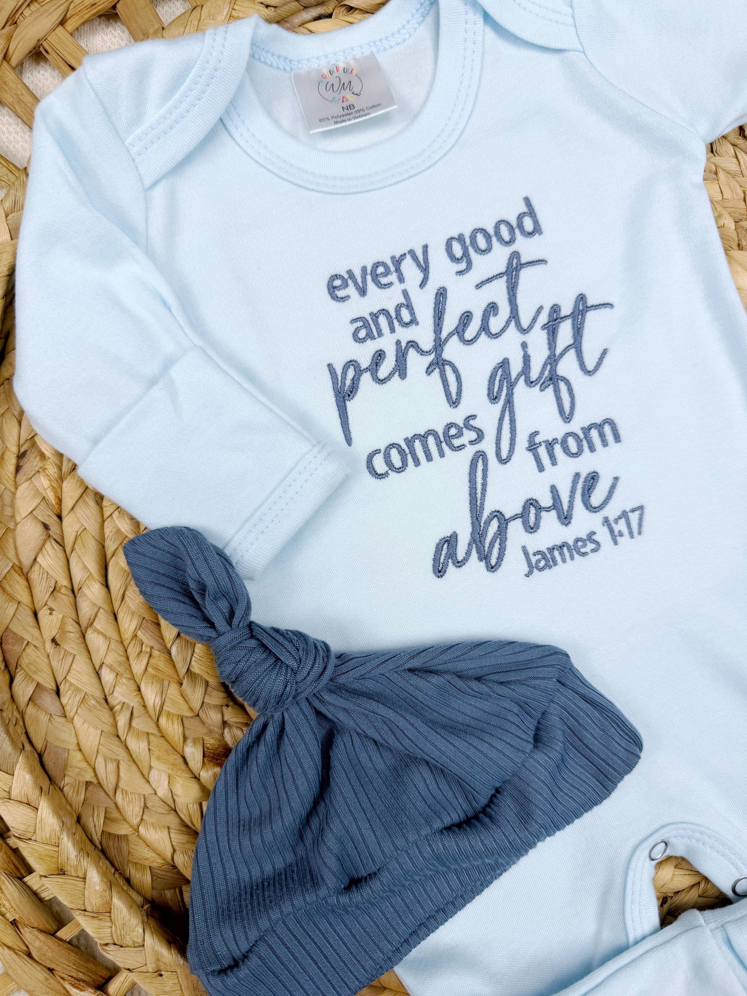 Every Good and Perfect Gift Romper Outfit