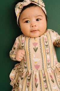 Spring Goose Bodysuit Bamboo Dress