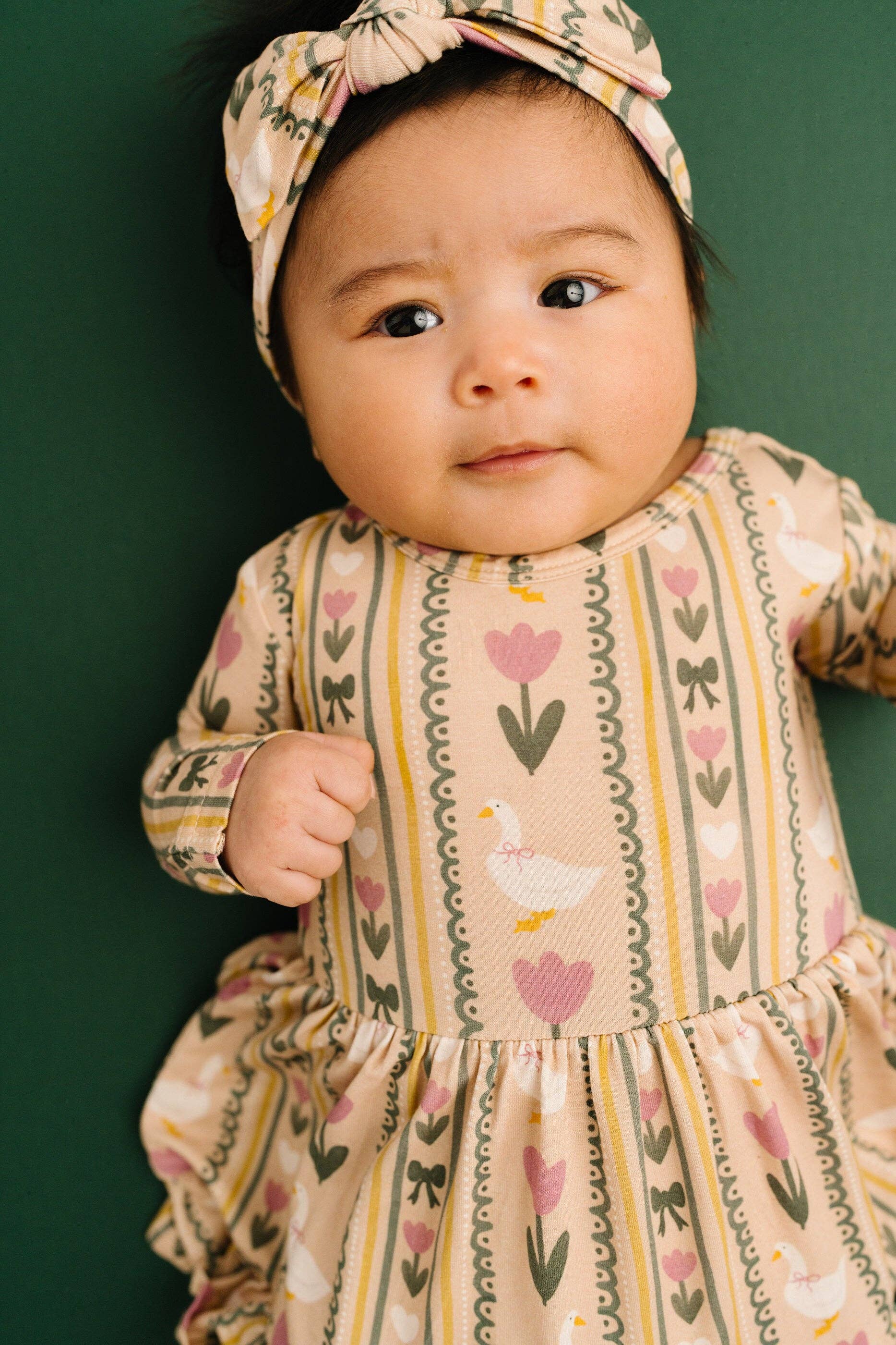 Spring Goose Bodysuit Bamboo Dress