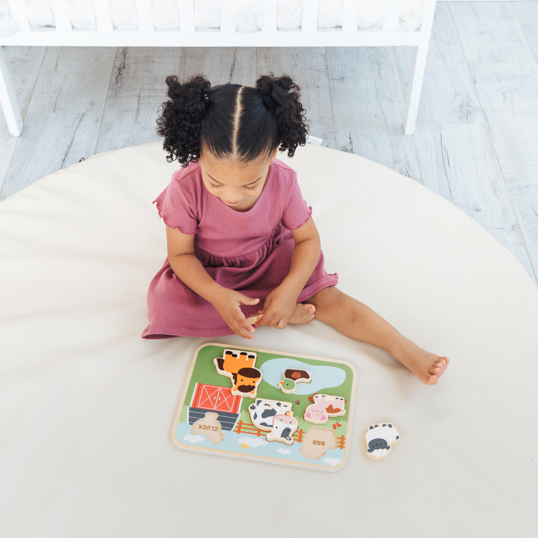 Wooden Barn Animal Puzzle