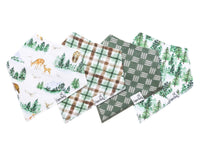 4 Pack Baby Bandana Bibs - Grayson