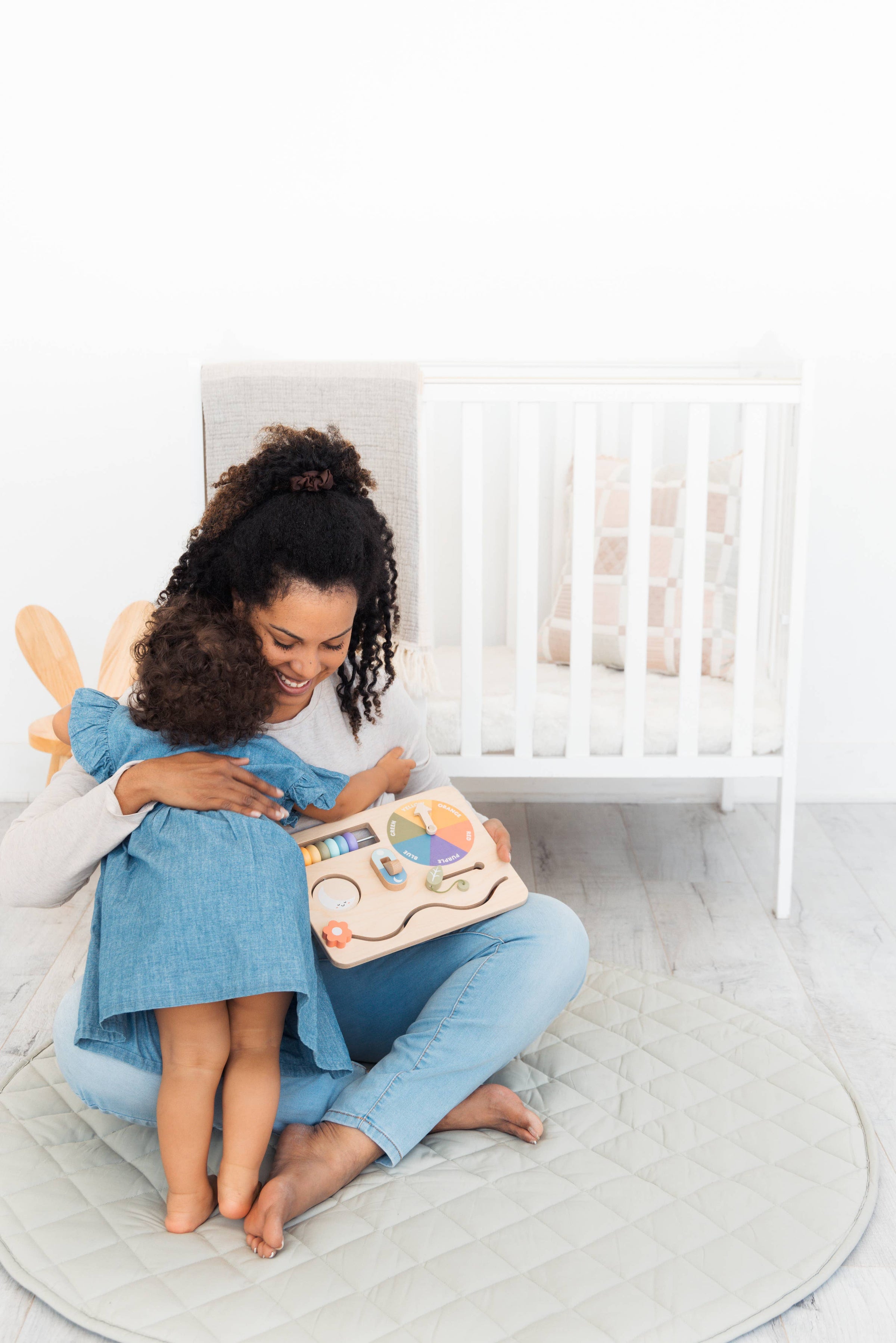 Wooden Interactive Busy Board (Montessori)