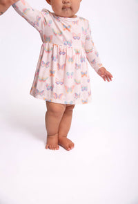 Butterfly Bliss - LS Bodysuit Dress