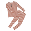 Chase Brown Ribbed Two Piece Set