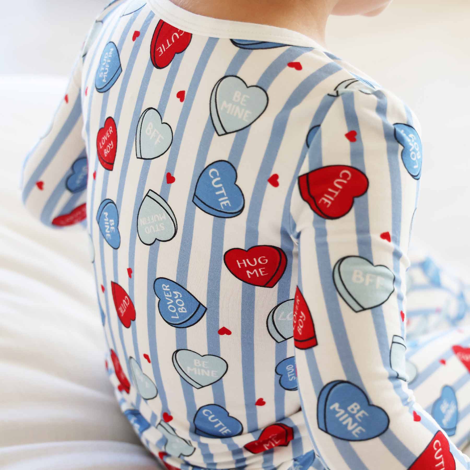 Sweet Like Candy Two Piece Pajama Set | Blue