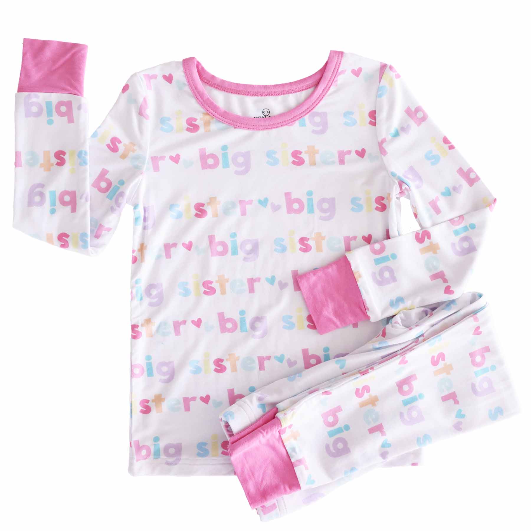 Big Sister Two Piece Pajama Set