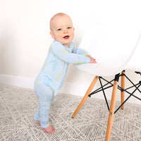 Sage Bunny ZIP Easter Bamboo Sleeper