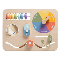Wooden Interactive Busy Board (Montessori)