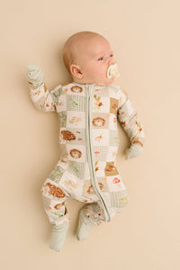 Hedgehog Patchwork Bamboo Sleeper